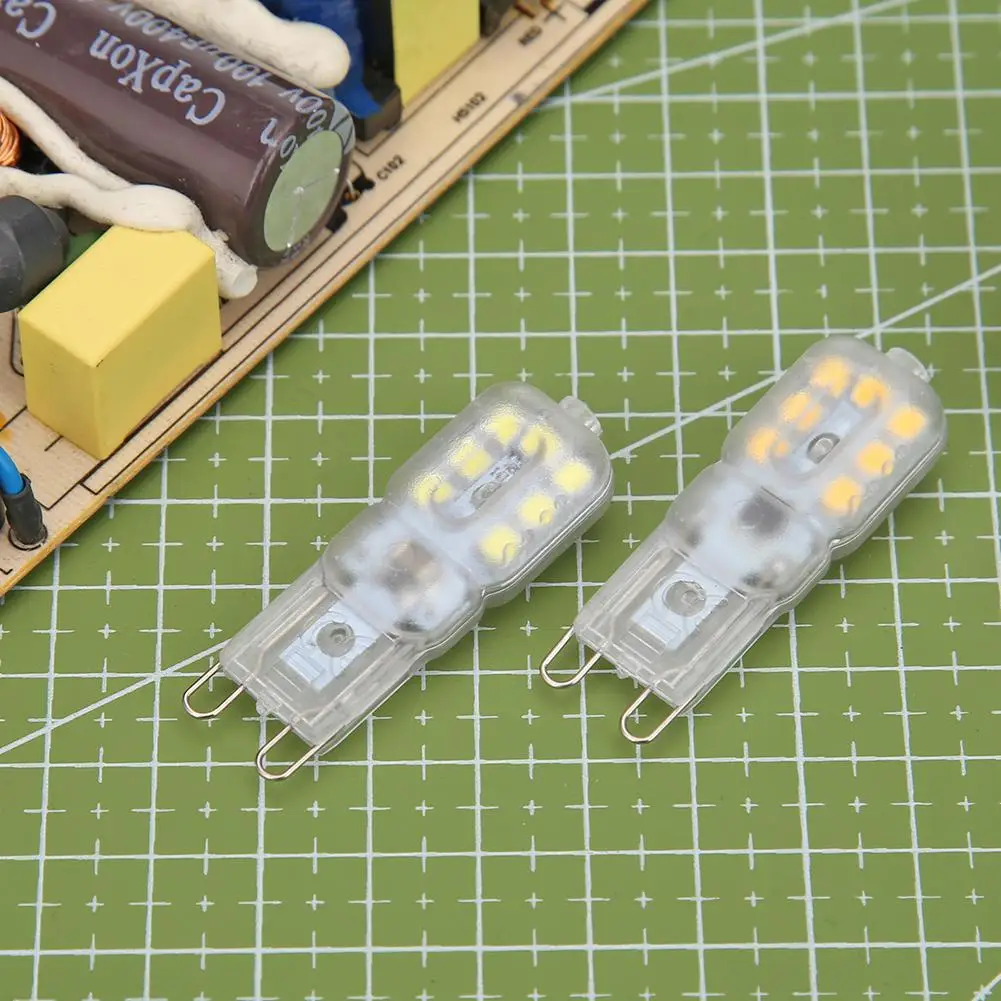 

G9 LED Lamp AC 220V 3W SMD2835 360 Degree LED Bulb for Chandelier Light Warm/White Light Capsule Home Lighting High Bright