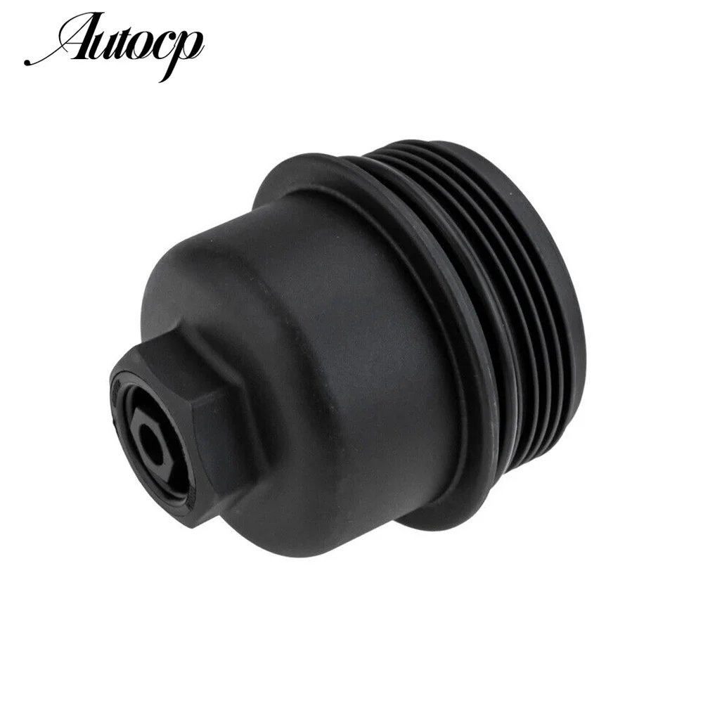 

11428575907 Engine Oil Filter Housing Cover Cap For BMW MINI F54 F55 F56 Black