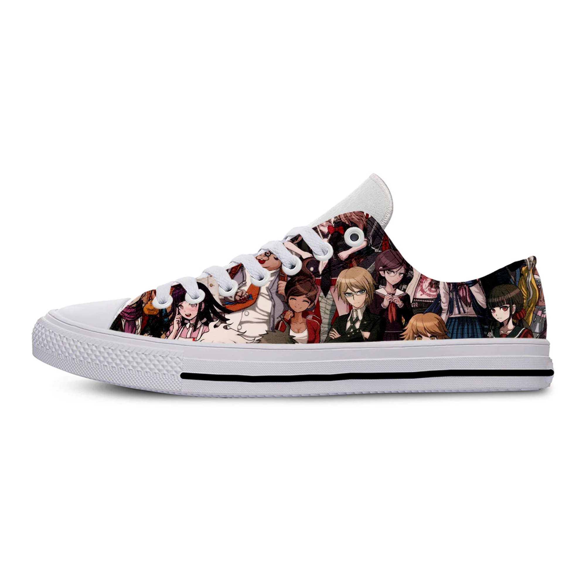 

Kokichi Ouma Danganronpa Classic Anime Shoes Men Hip Hop Shoes Fashion Sneakers for Men Casual Shoes Travel Mens Walking Shoes