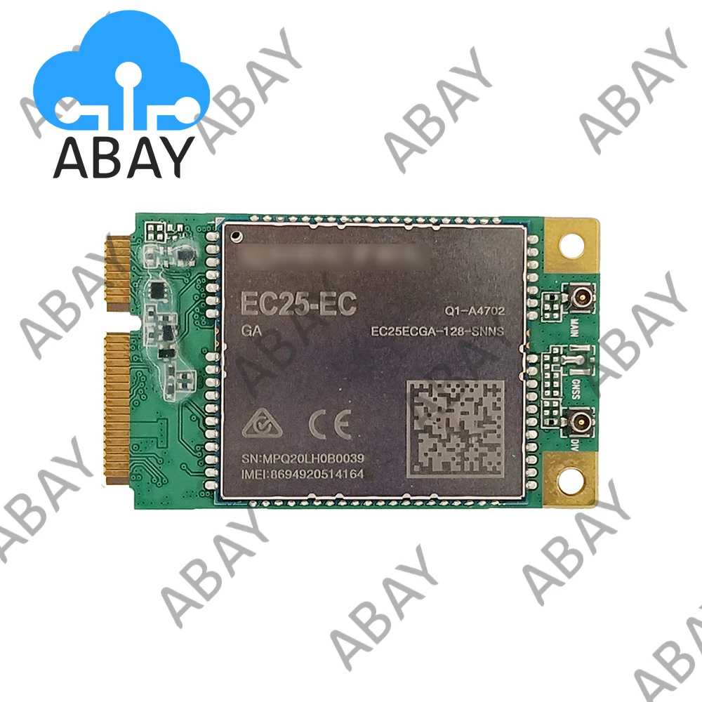 Quectel EC25-EC Mini PCIe 4G LTE 4G Module EC25ECGA-MINIPCIE EC25-E/EC25-EC Cat 4 IoT Module B1/B3/B7/B8/B20/B28A