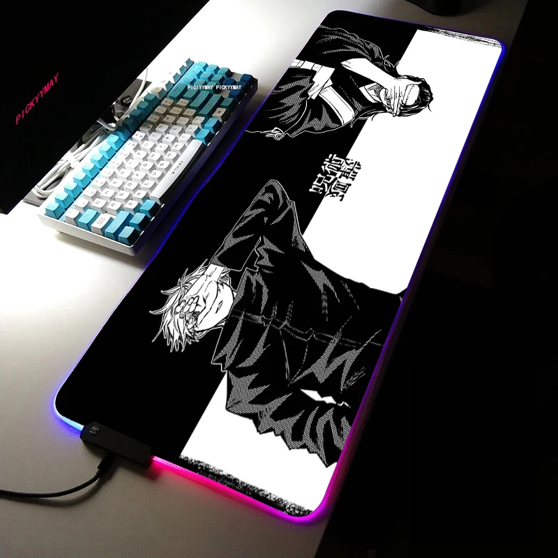 

Игровой коврик для мыши с RGB подсветильник кой, размер XXL