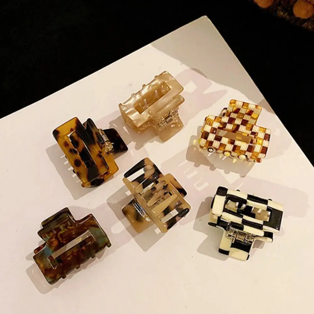 Модный Ретро японский Леопардовый элегантный головной убор женская шпилька для