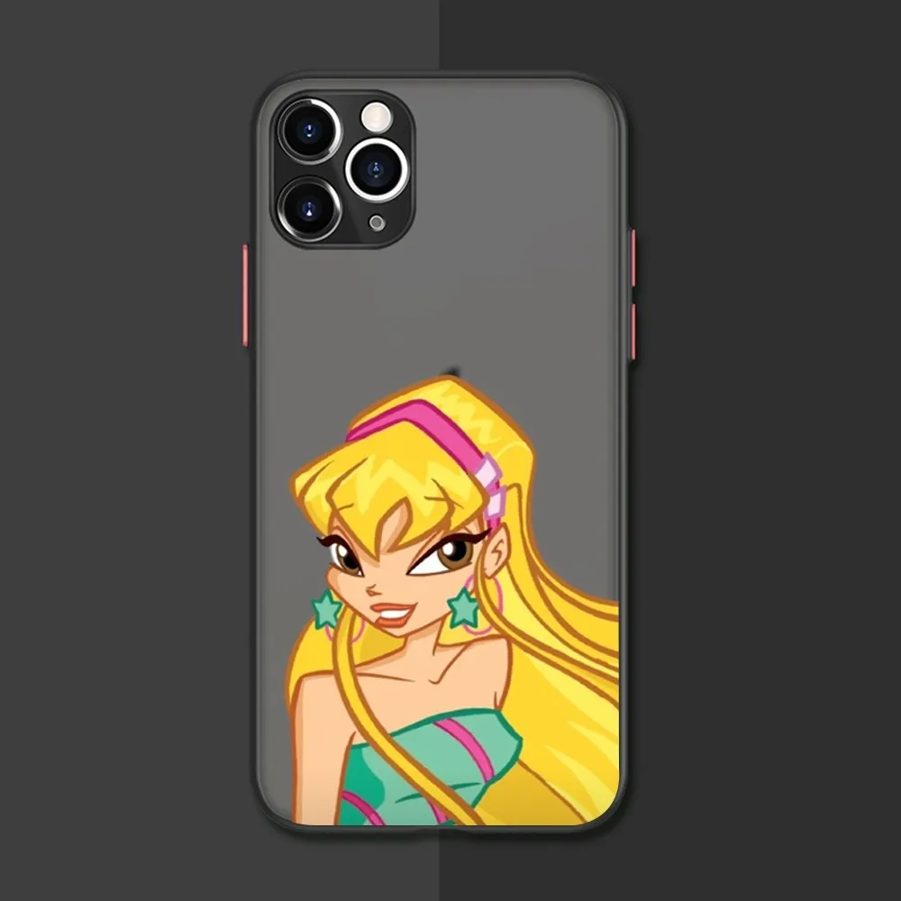 Girl W-Winx Clubs Phone Case For Xiaomi Redmi Note 12S 11S 10S 9S 9T 10 Pro 11 9 12 13 5G Matte Cover