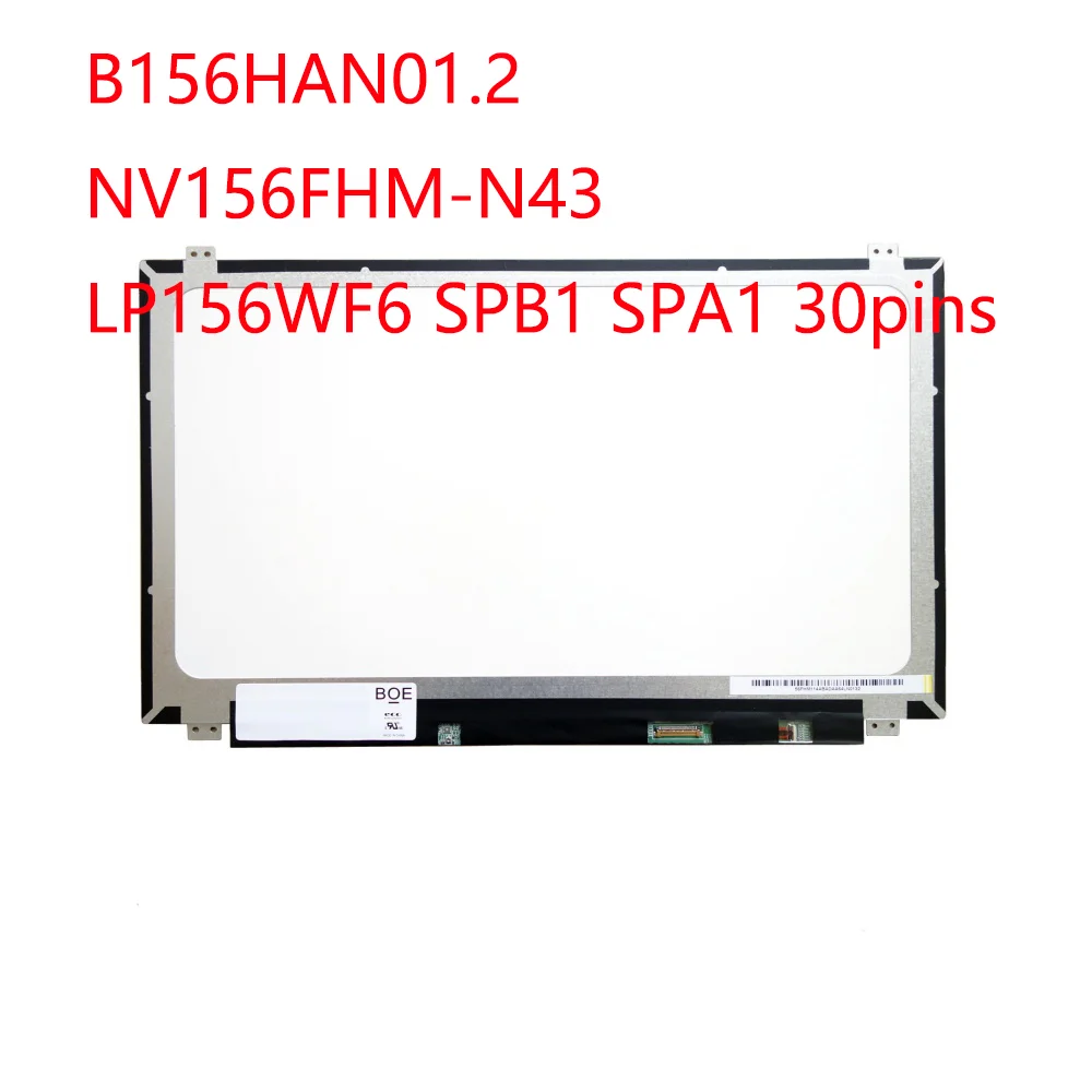 15 6 экран для ноутбука b156han01 2 NV156FHM-N43 IPS 1920X1080 30 контактов LP156WF6 SPB1 SPA1 |