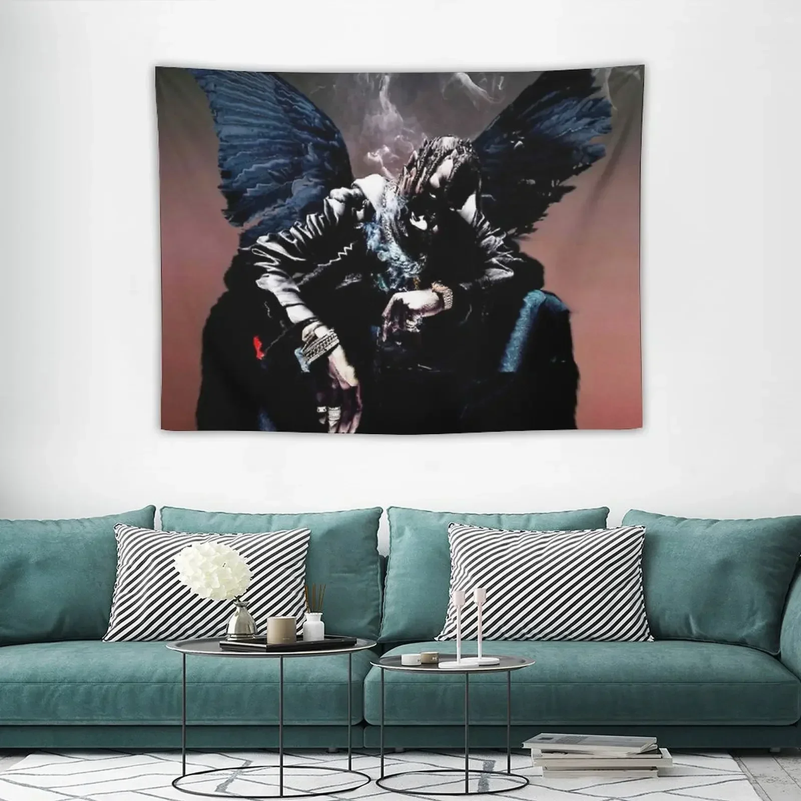 Трэвис птицы в ловушке петь маккноу гобелен украшение для комнаты милый улицы