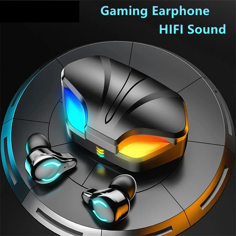 

Tws Handsfree Hifi Lossless Sound Gaming Headset Bluetooth Earphones Sport Mini Noise Reduction Wireless Headphones With Mic
