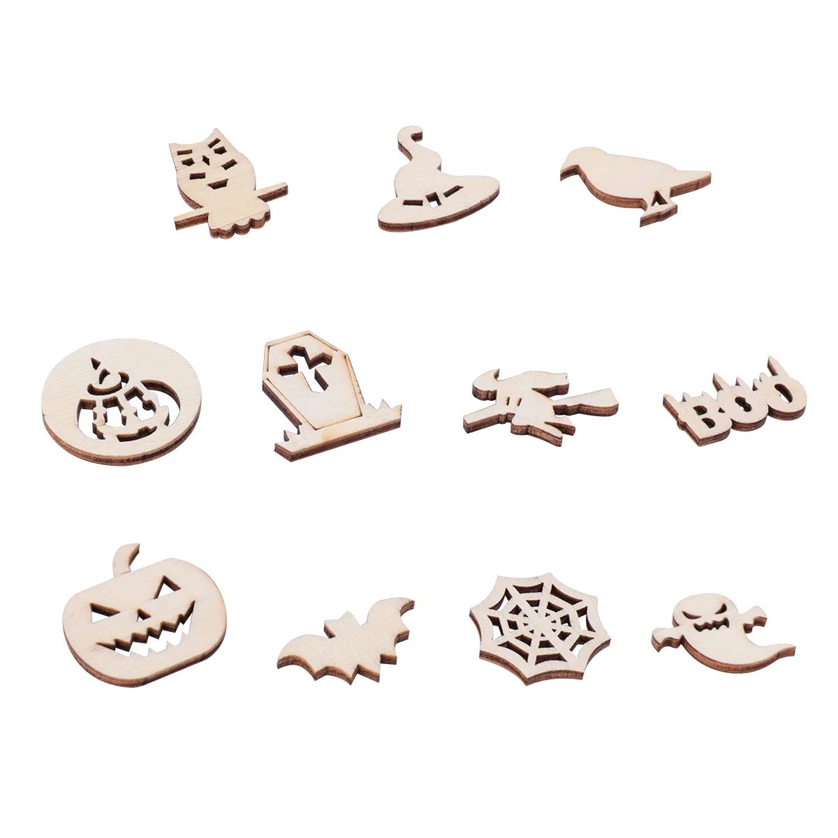 

Woodencutouts Hanging Wood Tags Pendant Gift Pumpkin Ornaments Decor Graffiti Slice Unfinished Carving Crafts Wall Home Shop