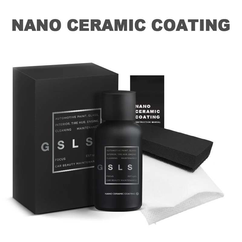 

Ceramic Spray Coating Car Polish Spray Sealant Top Coat Quick Nano-Coating Quick Coat Ceramic Waterless Wash Shine 30ml