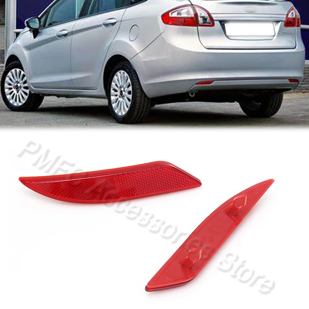 

Rear Bumper Brake Light Rear Reflector Lamp Car Styling Fog Light For Ford Fiesta Sedan 2009-2012 8A69515B0AB 8A69515C0AB
