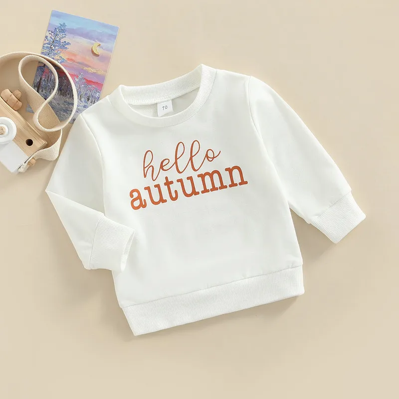 

Свитер для новорожденных девочек и мальчиков, весна-осень 2022, повседневная одежда с длинными рукавами, детский джемпер с круглым вырезом, топы