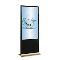 lobby indoor vertical lcd monitor digital signage touch screen kiosk totem lcd display