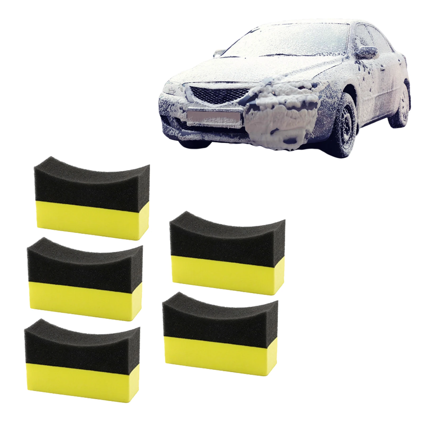 

Car Sponge Auto Care Detailing Polishing Tool Car Wheel Tire Wash Wipe Water Suction Sponge Pad Sponge For Auto Waxing Polishing
