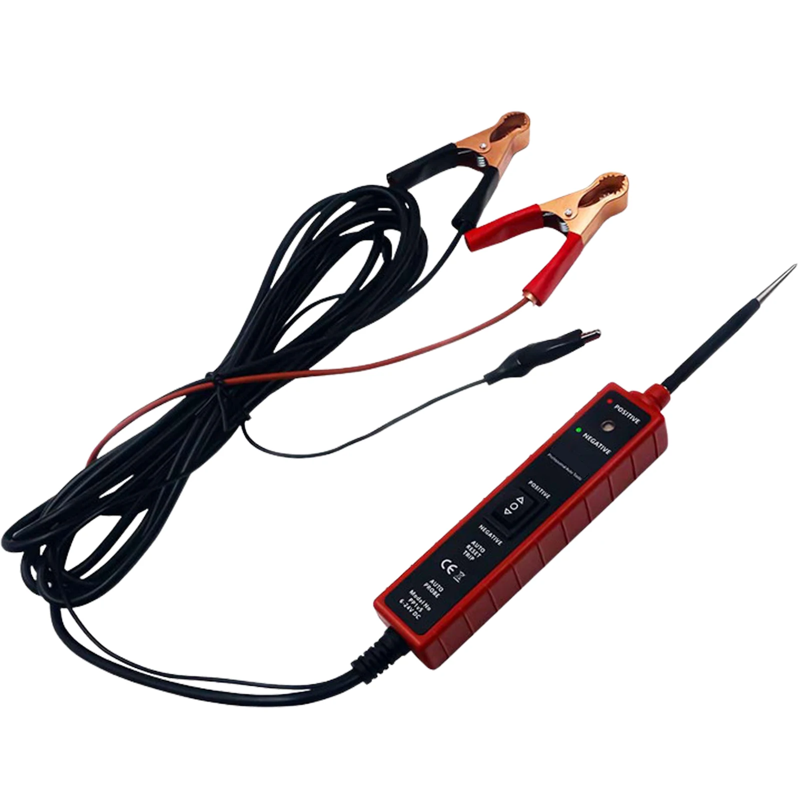 

Electric Tester Pen For Car Electric Tester Multifunctional Car Tester Electric Voltmeter Power Probe Pencil 6-24V Voltage Meter