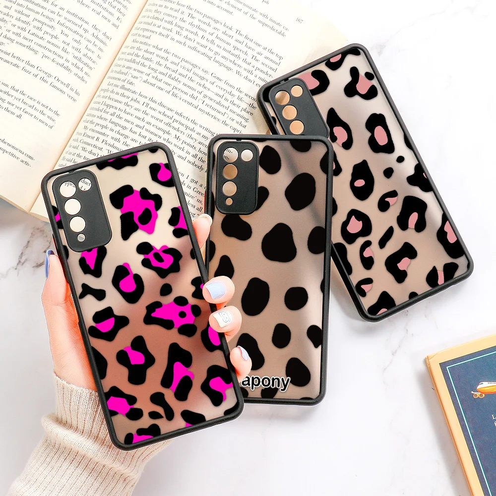 

Leopard Case For Honor 70 9X 9A 8A 8X 10X 20 50 Pro Shockproof Cover For Huawei P30 Pro P40 Lite P50 Y6 Y9 2019 P Smart Z Funda