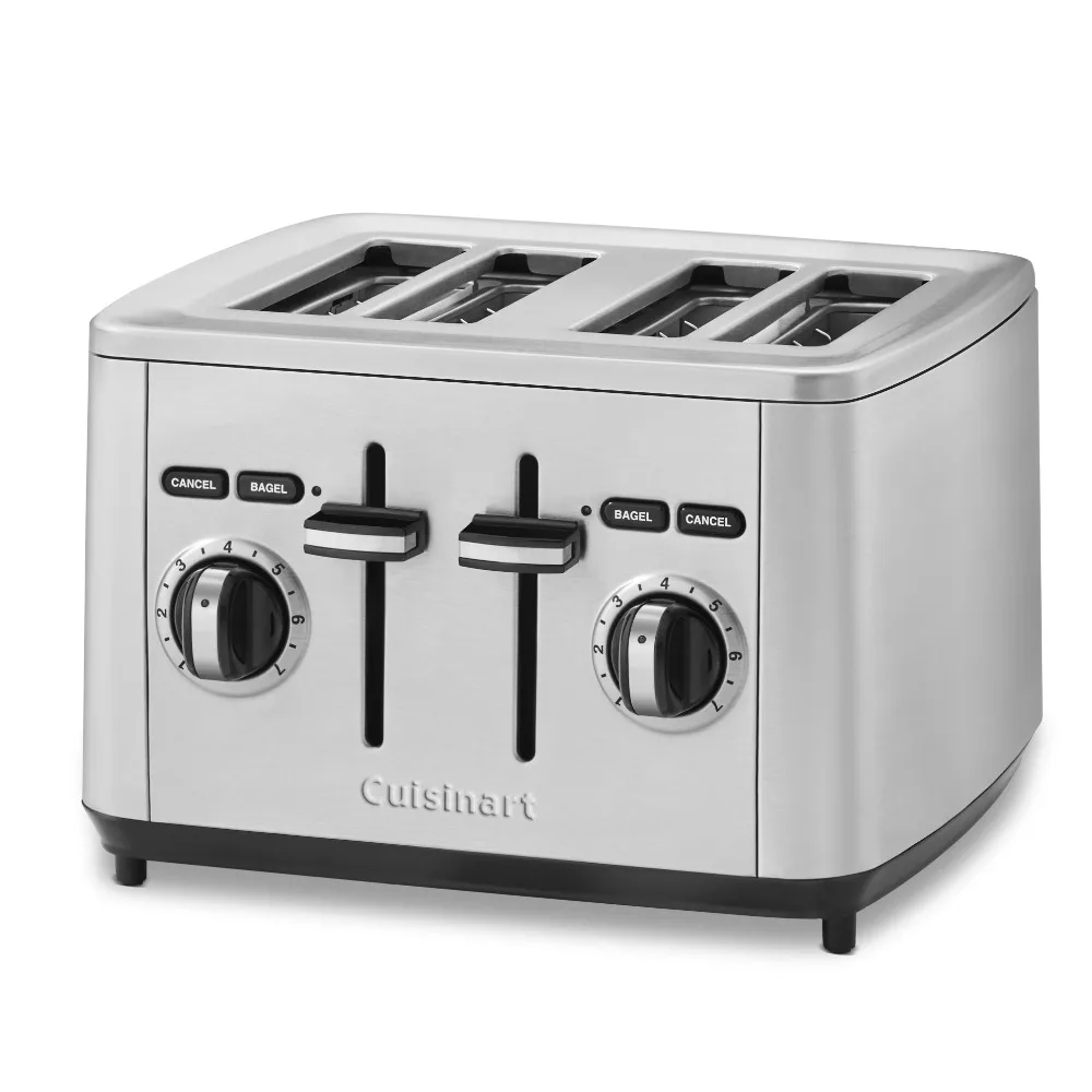 

Stainless Steel 4-Slice Toaster, New, CPT-14WM
