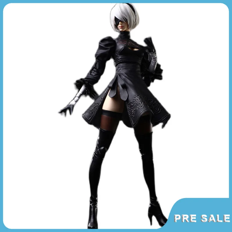 

Экшн-фигурка NieR:Automata Anime, фигурка NeiR Figur 25 см, оригинальная модель периферийных устройств ручной работы из ПВХ, детские подарки
