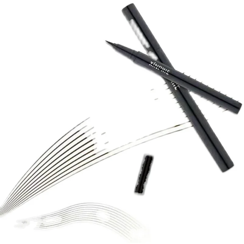 

Cool black eyeliner professional quick-drying color lasting eye makeup.