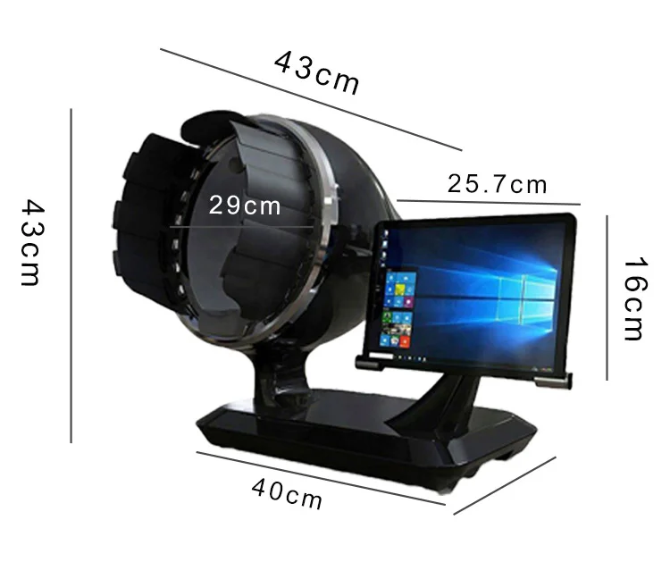 

beauty equipment facial skin color analyzer spectrophotometer