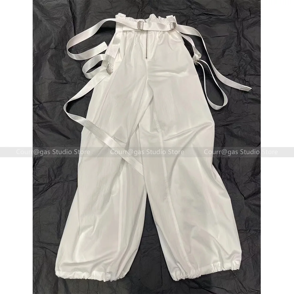 Модные индивидуальные популярные Свободные повседневные рабочие брюки с