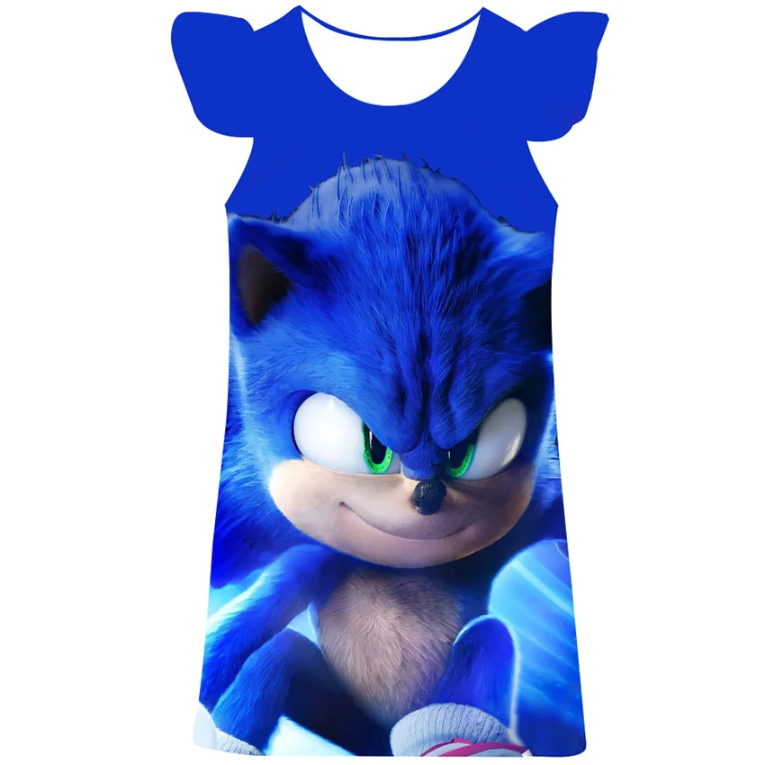 Детское платье с 3d-рисунком на Возраст 3-10 лет |