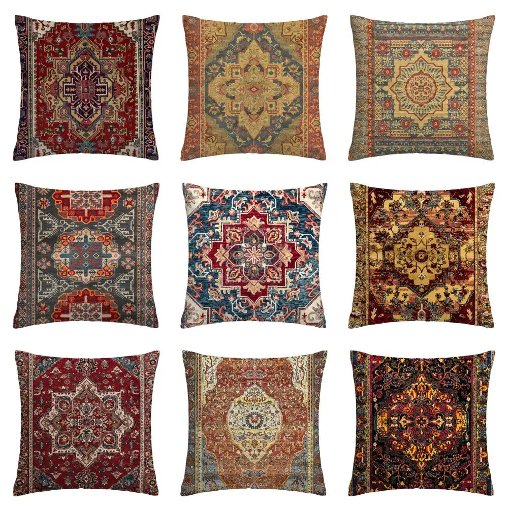 Moroccan ethnic pillowcase, fashionable women’s favorite cushion cover, sofa decorative cushion cover 50x50 home decoration