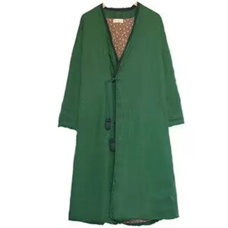 Зимний высококачественный льняной однотонный традиционный классический