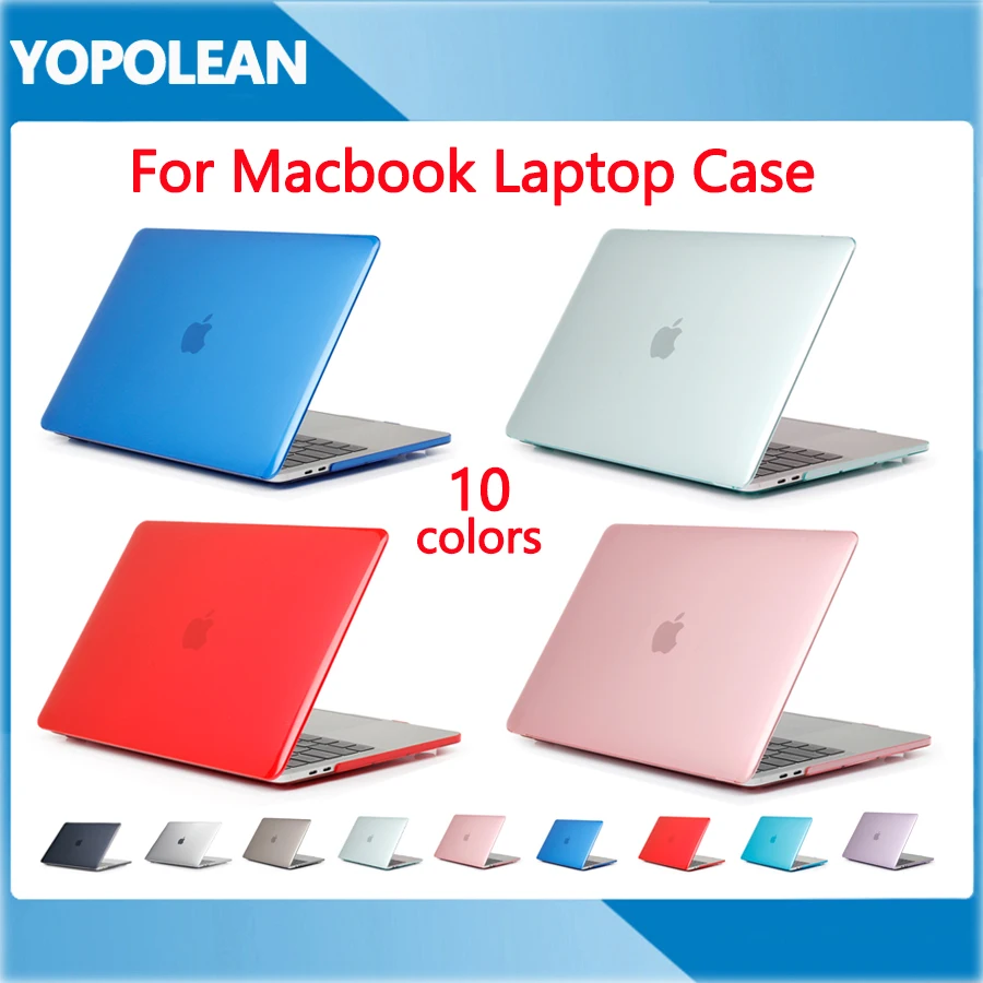 

Прозрачный чехол для ноутбука Macbook Air Pro Retina 13 14 15 16 дюймов A1706 A1707 A1708 A1989 A1932 A2141 A2179 A2337 A2338 A2442