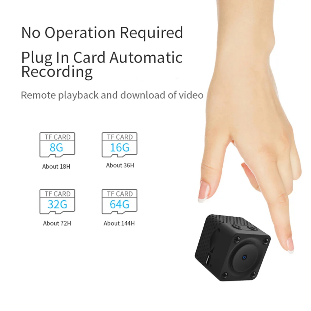 Беспроводная IP-камера с датчиком движения HD 1080p Wi-Fi | Электроника
