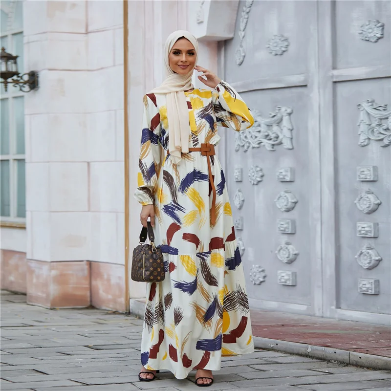 Abaya Дубай, Турция, ислам, мусульманское модное женское платье-хиджаб, кафтан, марокканский кафтан, платья, Арабская одежда Djellaba Femme