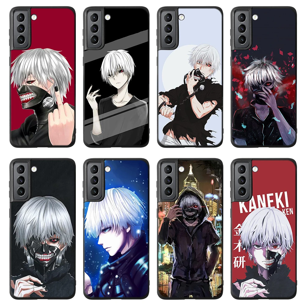 

Japanese anime Tokyo Ghoul Japan Suave Case for Samsung Galaxy Note 20 10 9 S22 S21 S20 FE S10 S9 Plus Ultra Lite Soft TPU Cover