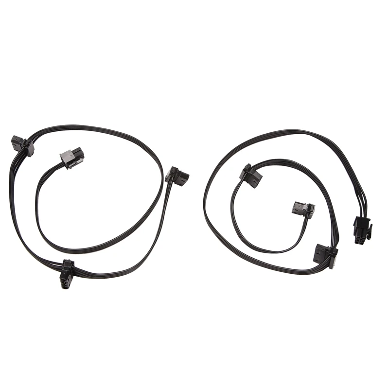 

6-контактный кабель питания от 1 до 3 IDE, модульный блок питания, 4-контактный периферийный для CORSAIR RM550X RM650X RM750X RM850X RM1000X , 2 шт.