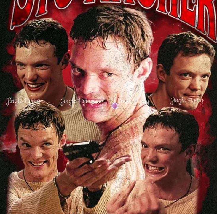 Stu Macher Винтажная рубашка в стиле ретро 90-х годов Футболка унисекс из фильма ужасов