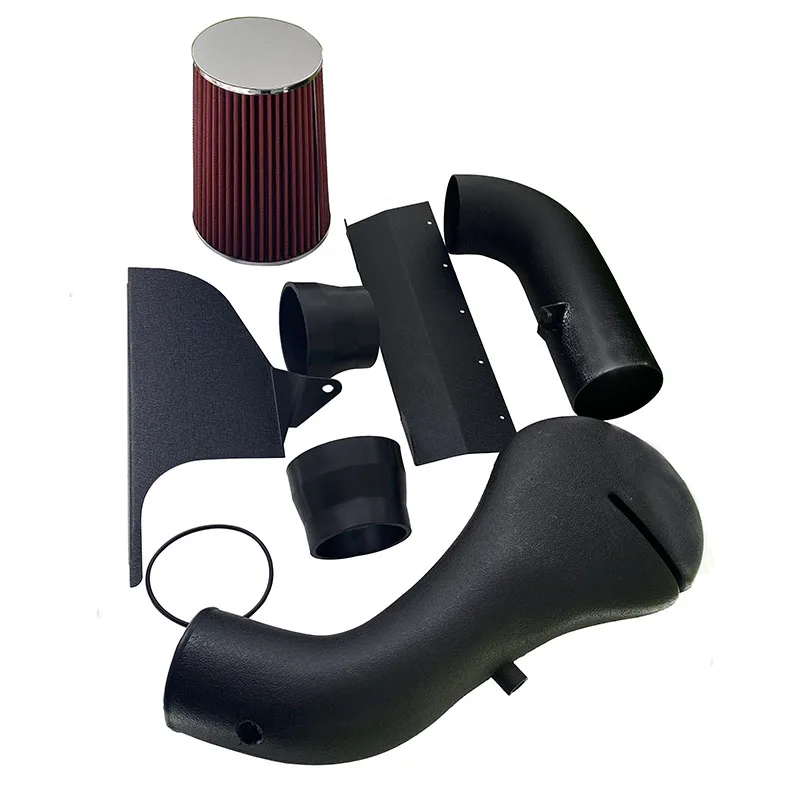 Комплект воздухозаборника с холодным тепловым экраном + ЧЕРНЫЙ фильтр для 96-04 Chevy