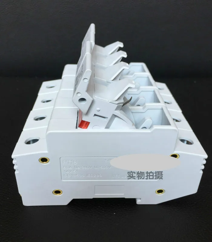 RT18-63X 4P новый тип направляющей плавкого предохранителя с индикатором светильник