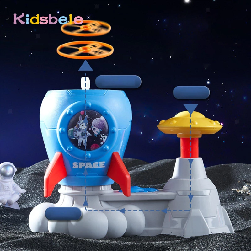 Игрушка ракета-бабочка для ловли летних игр