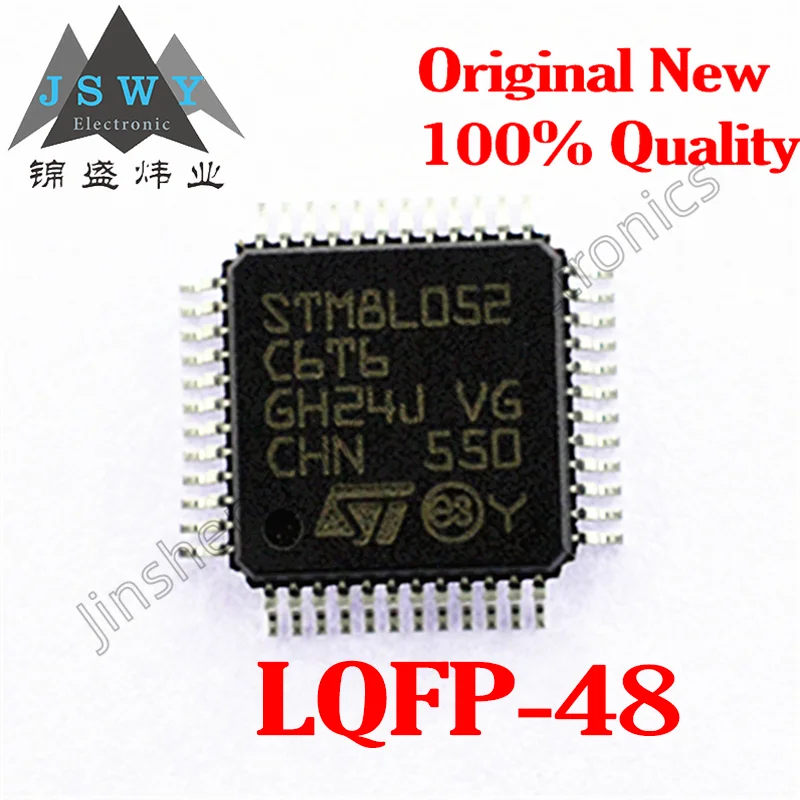 

5~10PCS STM8L052C6T6 052R8T6 package LQFP-48 microcontroller, large quantity, excellent price, 100% original spot, free shipping
