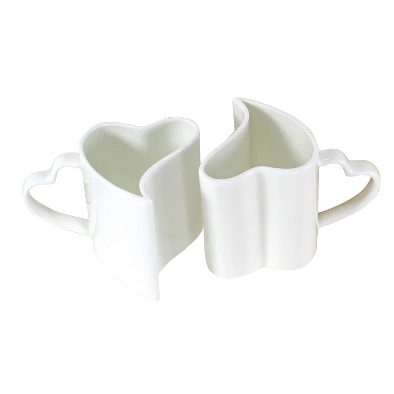 Термочашки Bacugi, костяной фарфор, белые, 300 мл, 2 шт.