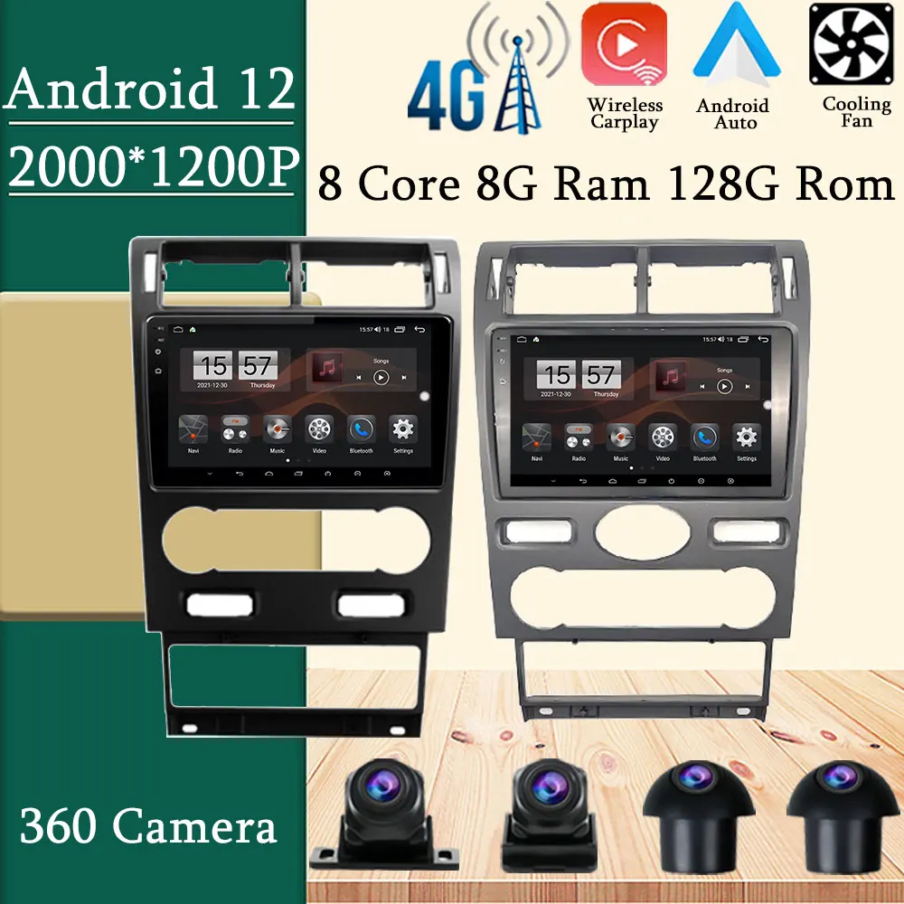 

Car Radio Multimedia Video Player FM IPS Android 12 Stereo For Ford Mondeo 3 2004-2007 WIFI No DVD Navigation GPS