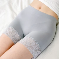 roseheart new gray skin black women cotton seamless high waist safety short pants sexy underpants breathable quick dry
