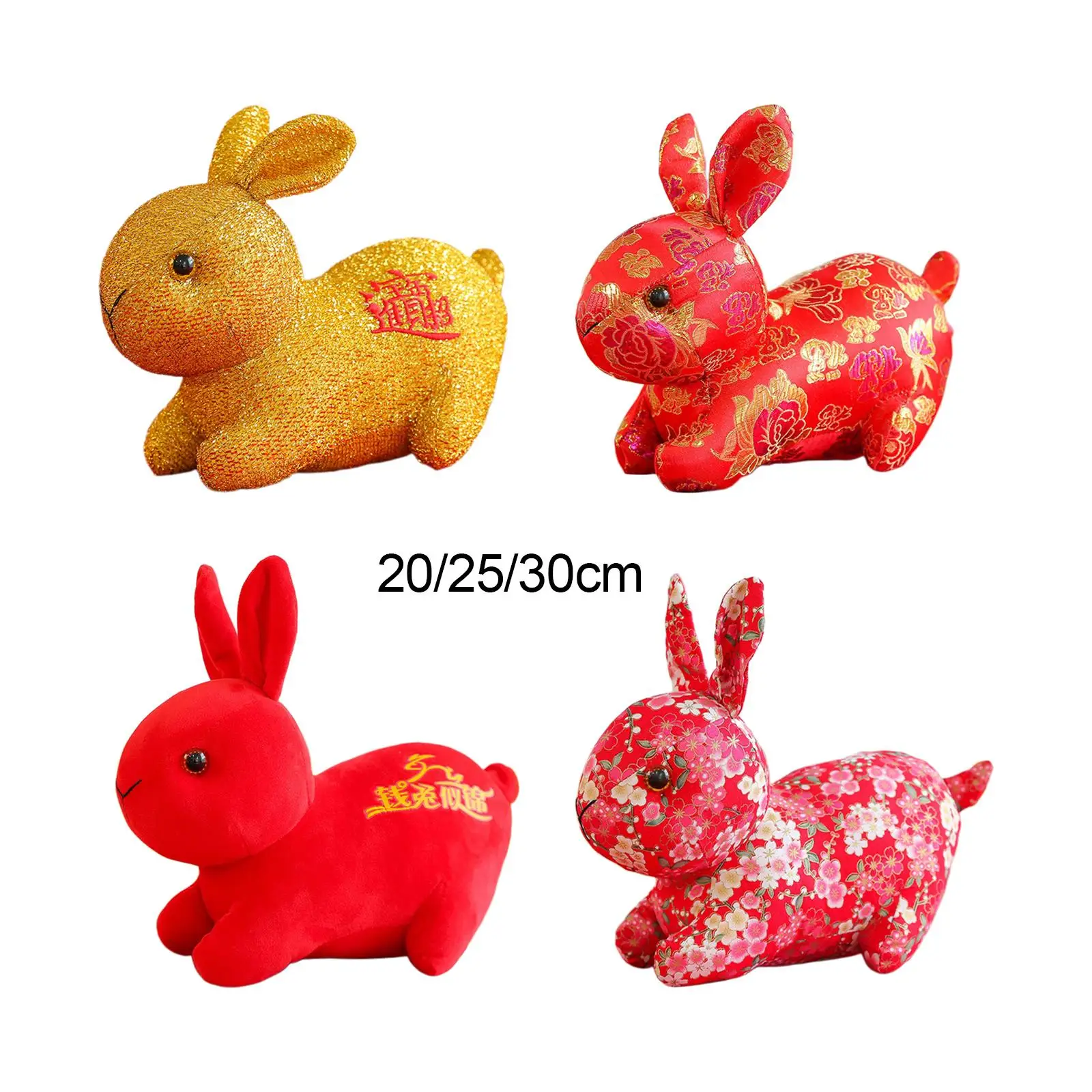 

Плюшевая игрушка-кролик, украшение для весеннего фестиваля, новоселье для детей