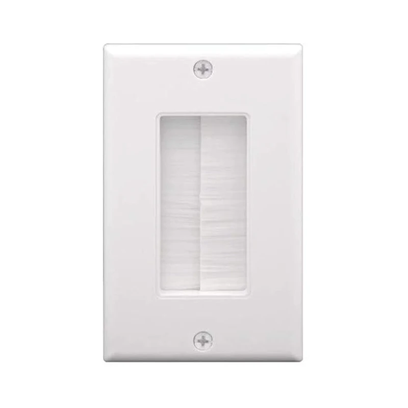 

Щетка ZoeRax, настенная панель для прохождения кабеля, настенная Крышка для декоративных кабелей низкого напряжения, настенное управление кабелями