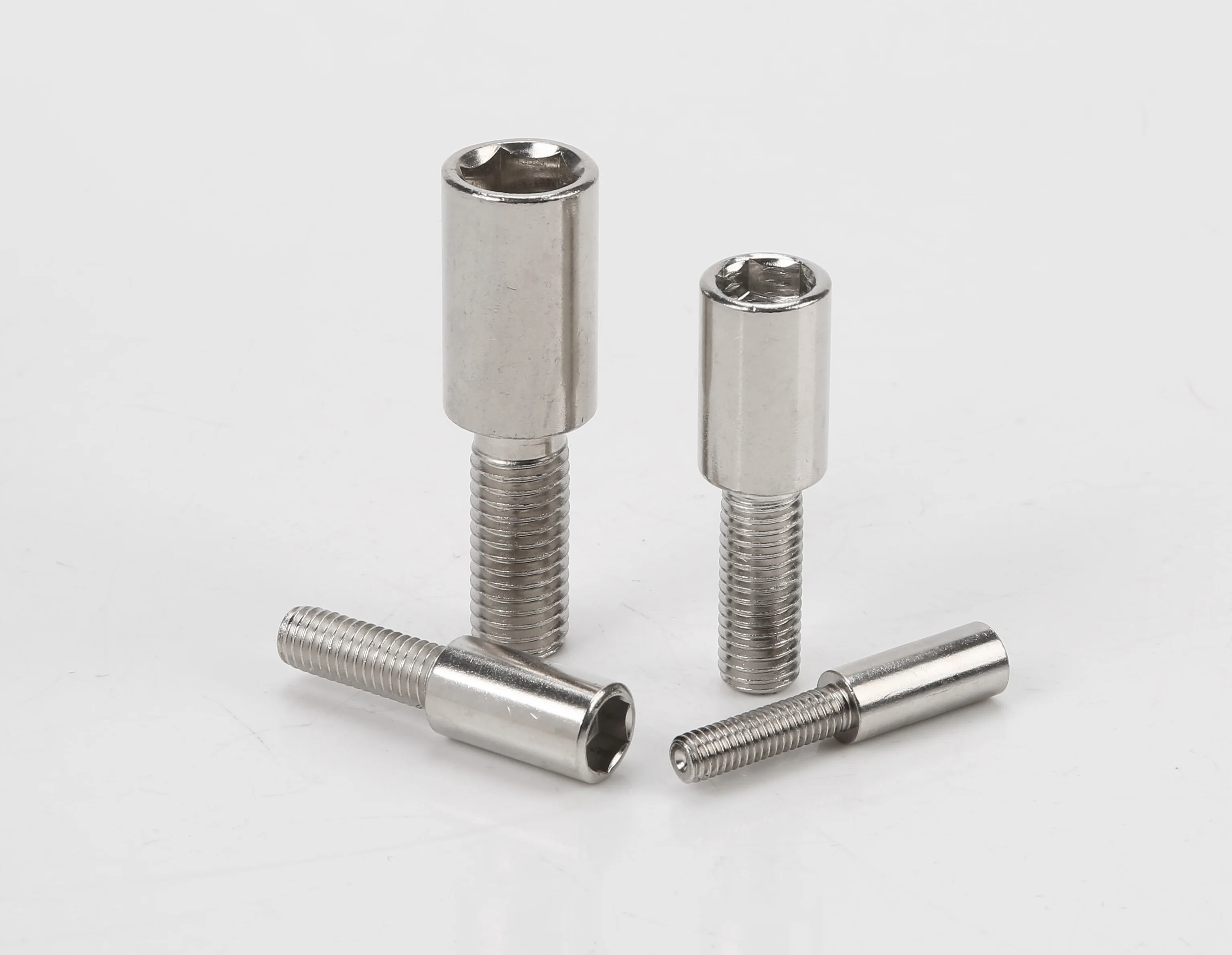 M5 M6 M8 M10 M12 hexagon socket cylindrical screw Connection screw Long-tail thickened cylindrical screw Pneumatic nut