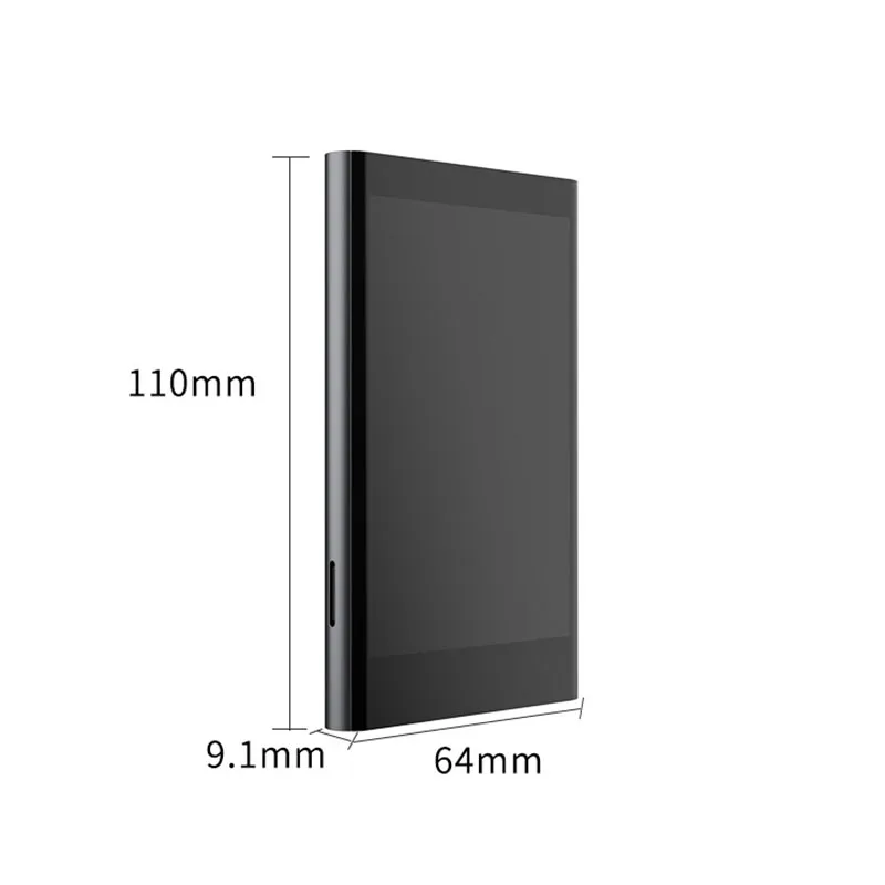 Музыкальный плеер HD без потерь с большим экраном Bluetooth 5 0 Hi-Fi-динамик Walkman