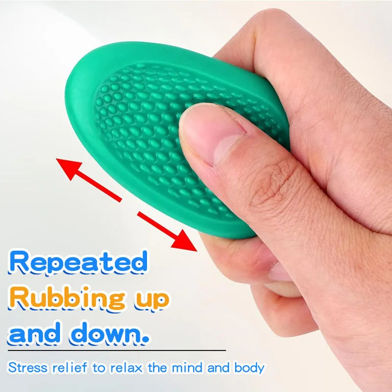 Непоседа игрушки сенсорный камень 6 шт. текстурированный беспокойства