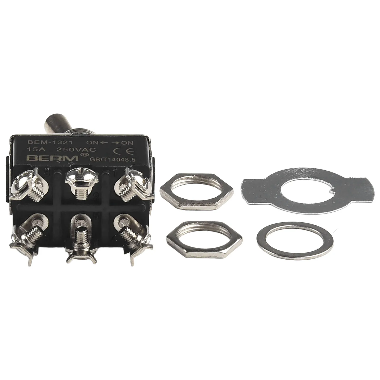 1 шт. 12 5 мм тумблер 4/6-контактный самофиксатор включения-выключения 20A125VAC 15A250VAC 2/3