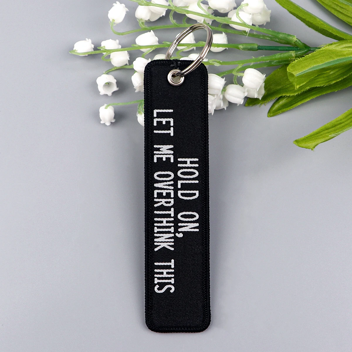 Брелок для ключей с вышивкой Карманный держатель в машине рюкзак модные