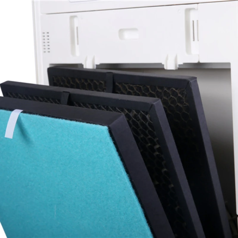 Набор из трех фильтров для очистителя воздуха HEPA формальдегид VOC трехслойный PS01