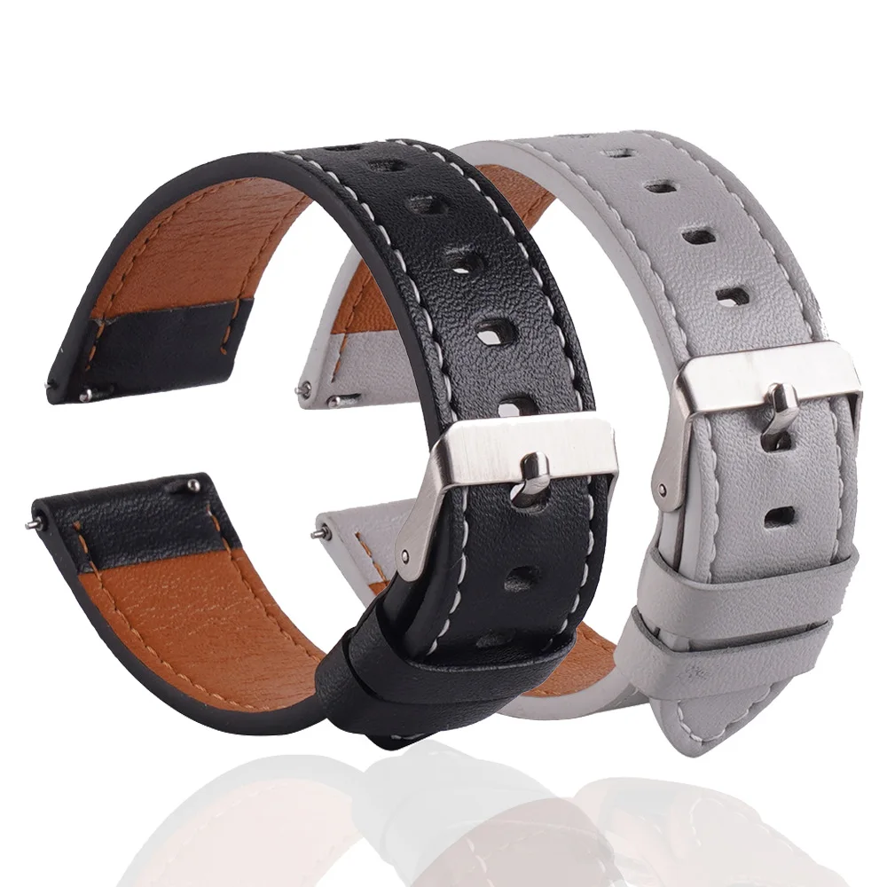

Ремешок кожаный для Huawei watch GT 3 GT2 pro 46 мм 42 мм, браслет для наручных часов Huawei Watch Buds, 20 мм 22 мм