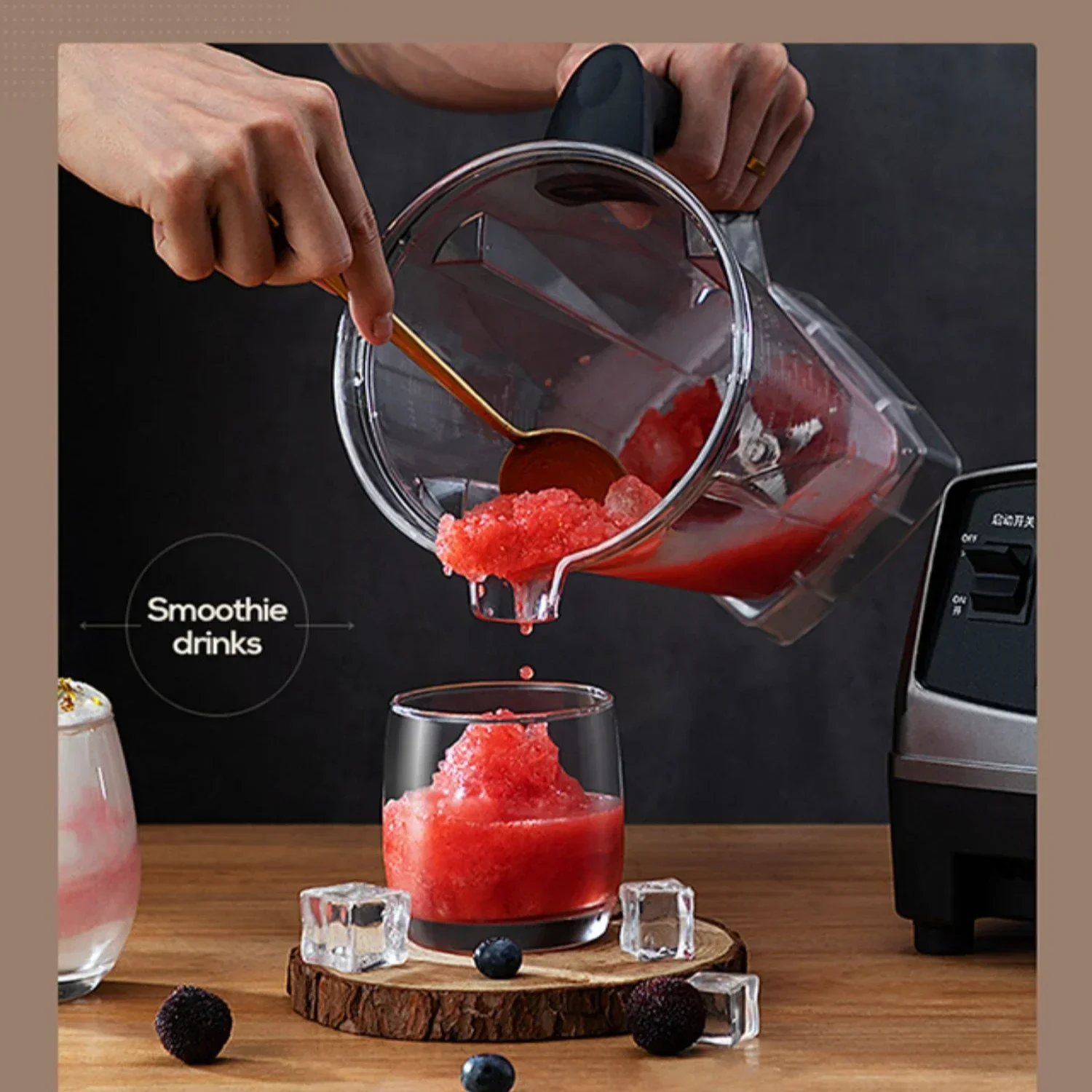 Бытовая и коммерческая универсальная машина — соковыжималка смузи дробилка