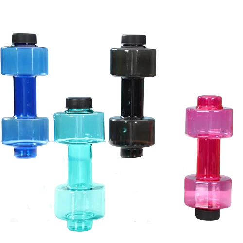 

Water Dumbbell Sport Bottle Large Capacity Gym Running\tFitness Bodybuilding Exercise Outdoor Bicycle Camping Cycling Bottle